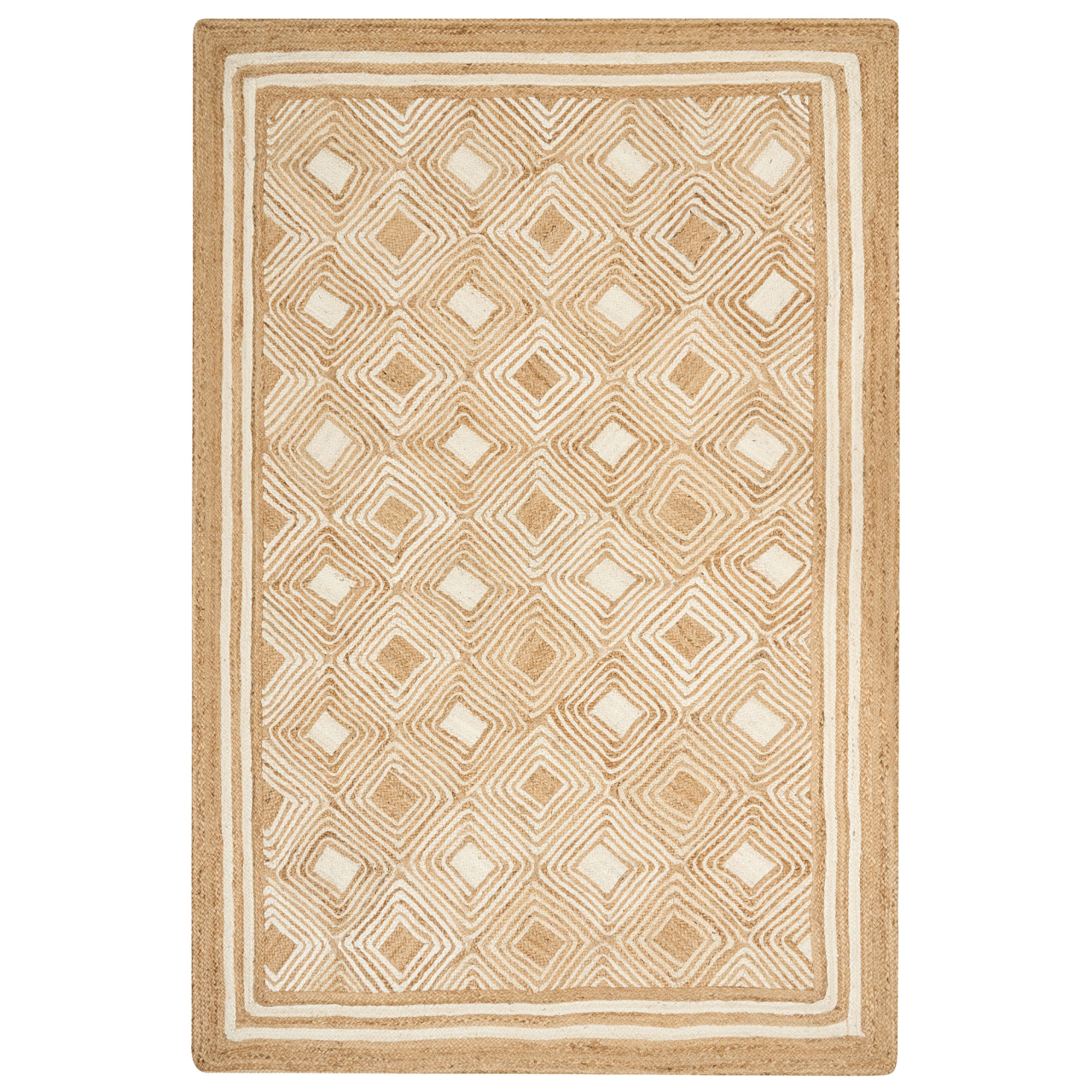 MENGEN Beige 200 x 300 cm Jute [4]