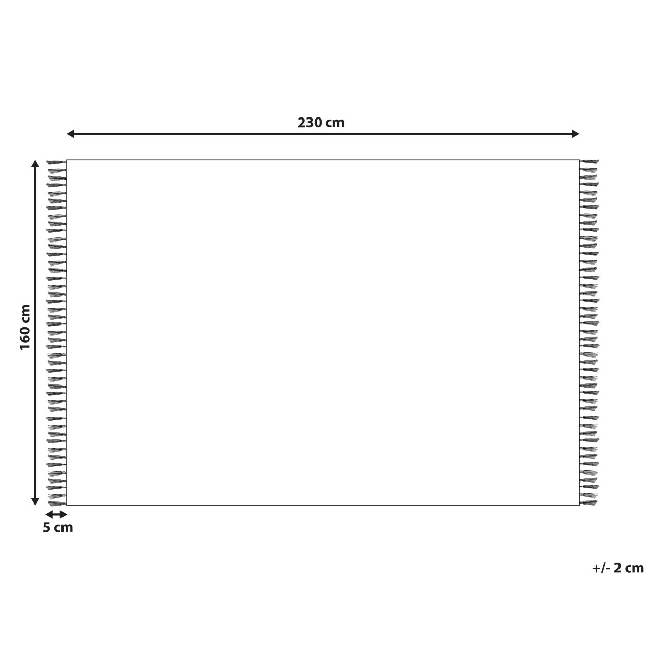 MIRZA Light Blue 160 x 230 cm Jute [3]