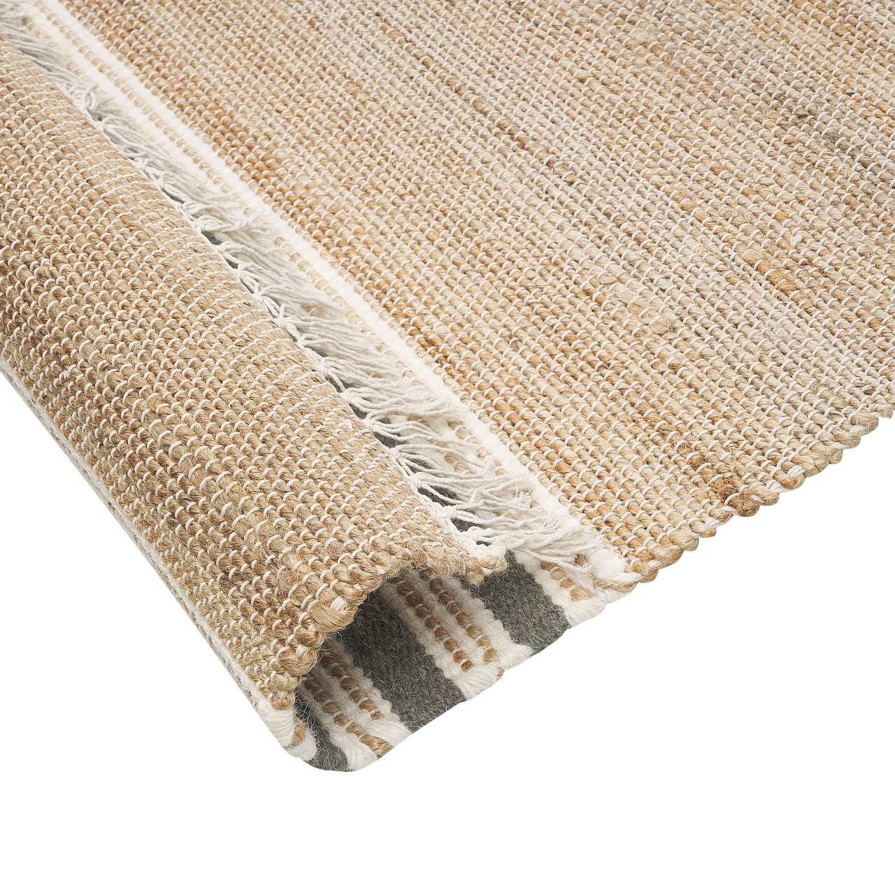 MIRZA Rug Grey 80 x 150 cm Jute [6]