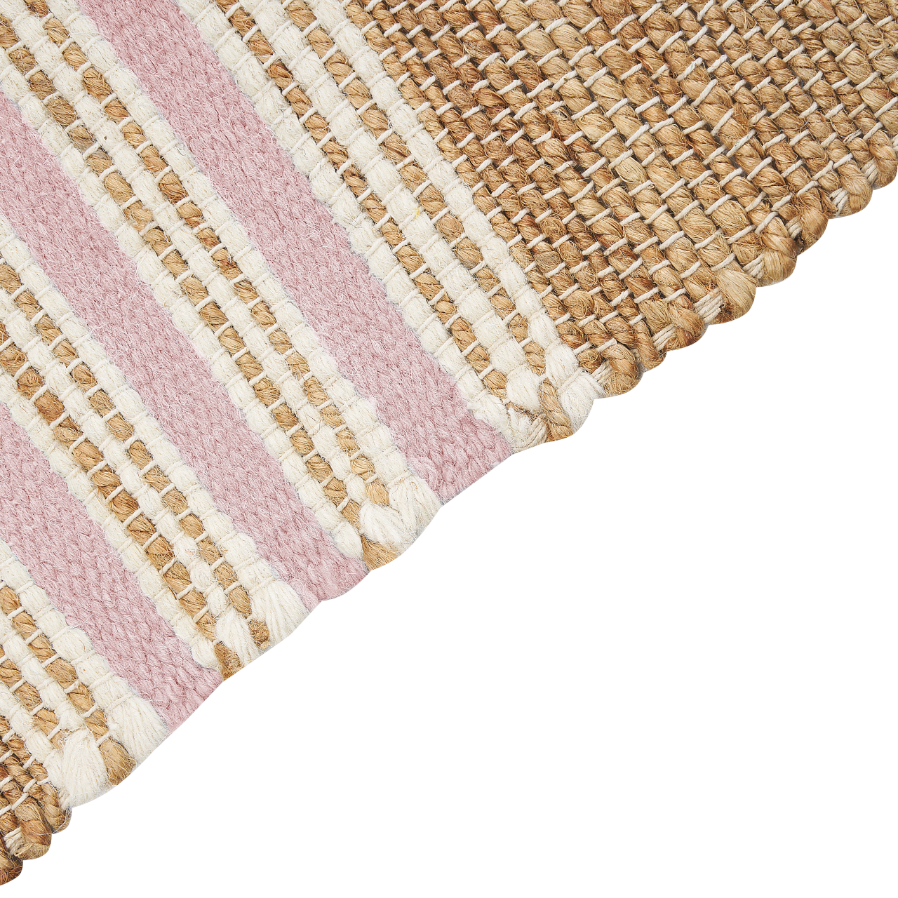 Mirza pastel pink 80 x 150 cm jute [5]
