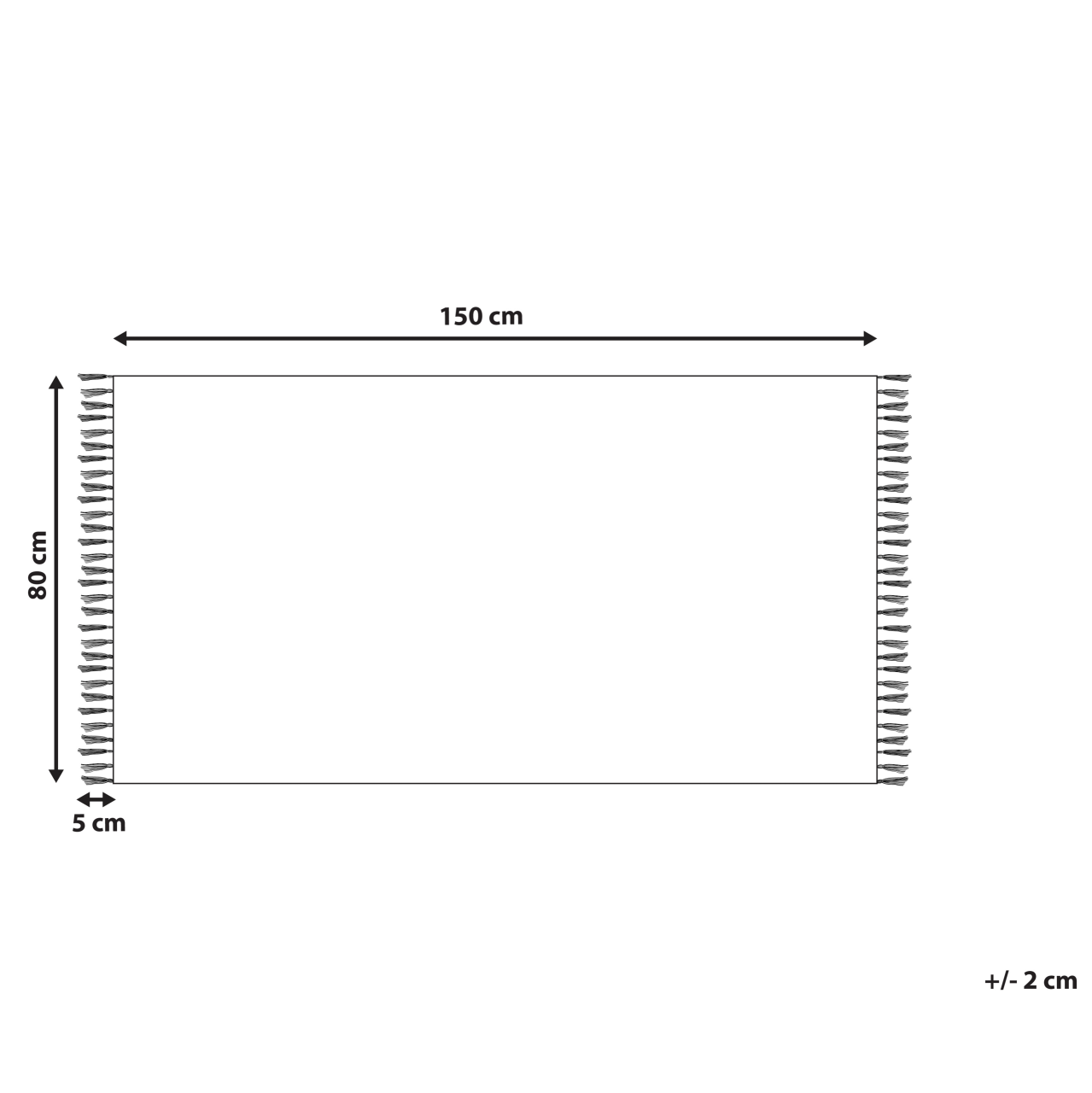 Mirza pastel pink 80 x 150 cm jute [3]