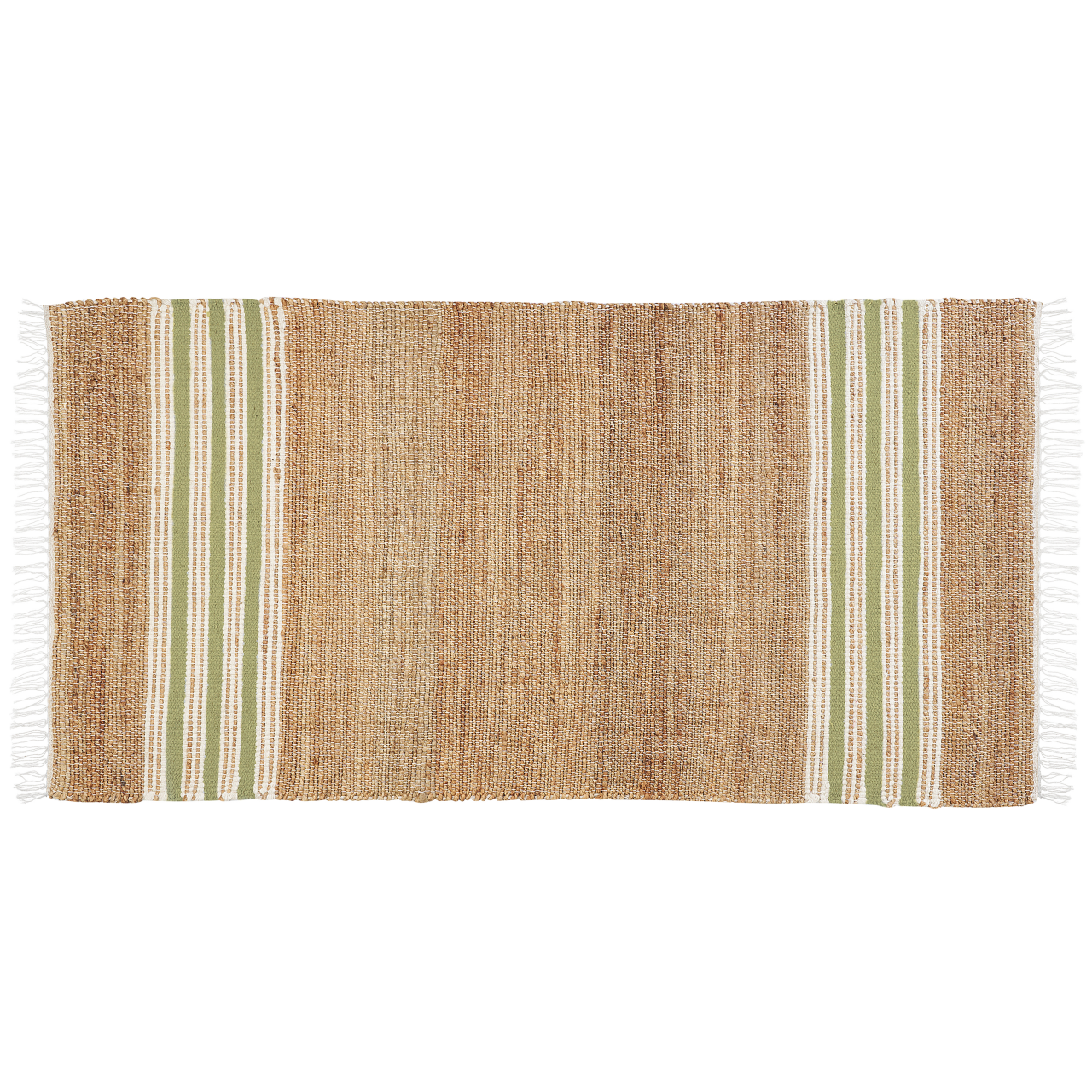 MIRZA rug Olive green 80 x 150 cm Jute [4]