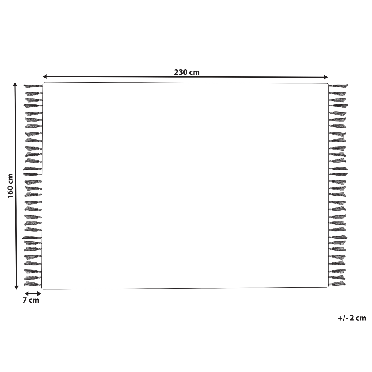 Nakkas Carpet Multicolor 160 x 230 cm Jute [3]