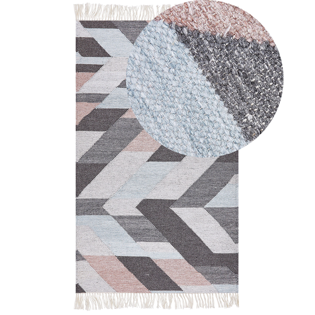 Carpet NAKKAS Multicolor 80 x 150 cm Jute [2]