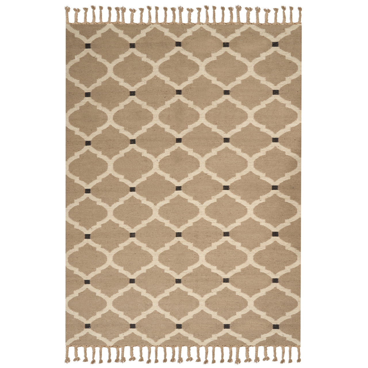 Covor ORENCIK Bej 200 x 300 cm Iută [4]