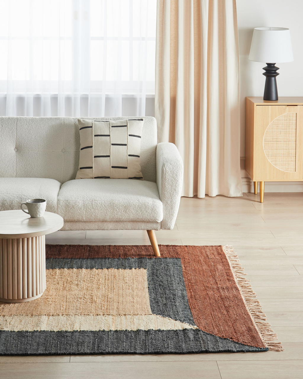 Covor ORTAKOY Multicolor 160 x 230 cm Iută [1]