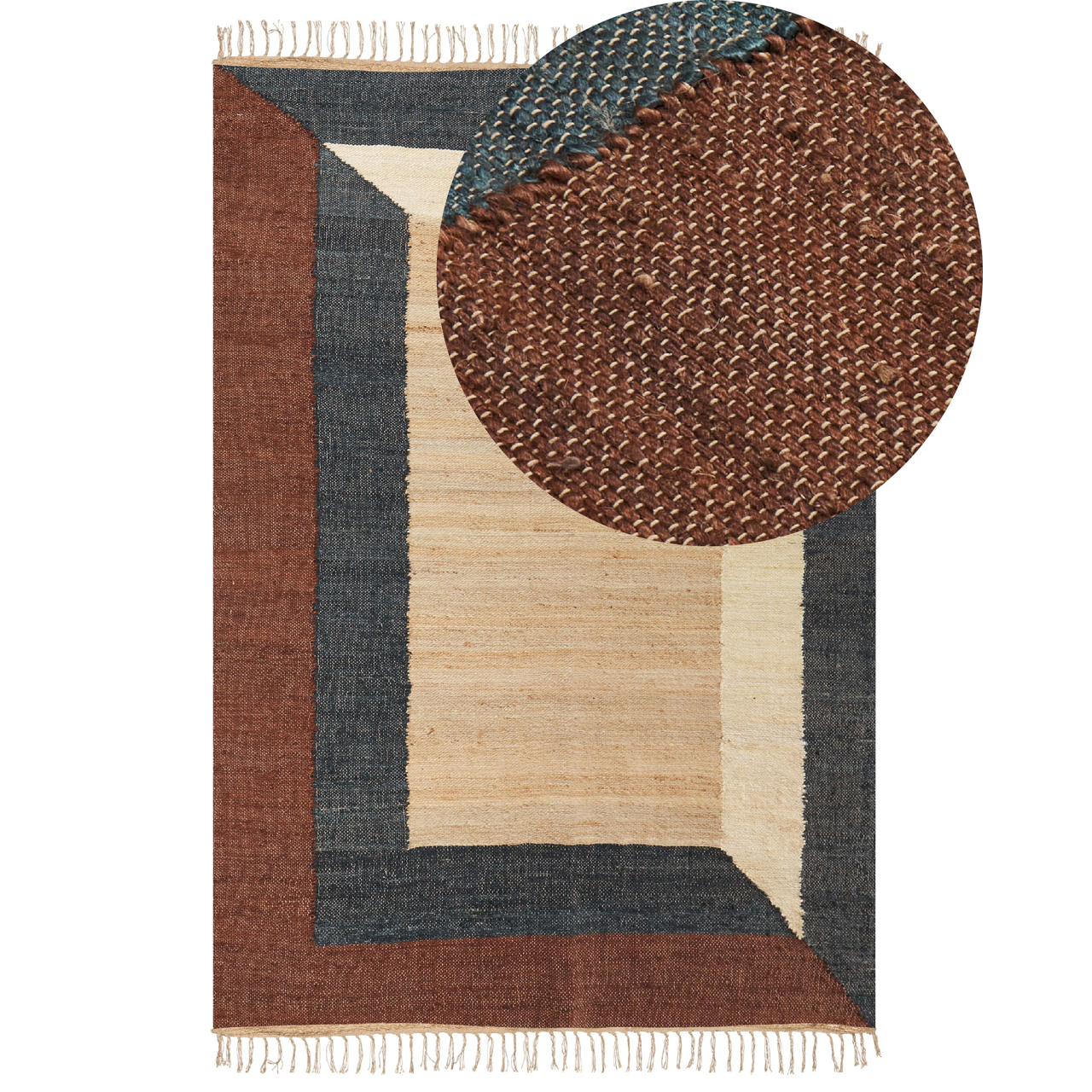 Covor ORTAKOY Multicolor 160 x 230 cm Iută [2]