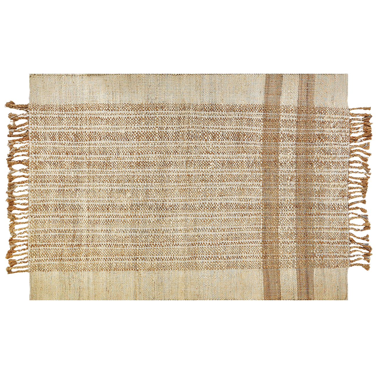 ORTAOBA Carpet Beige 140 x 200 cm Jute [4]