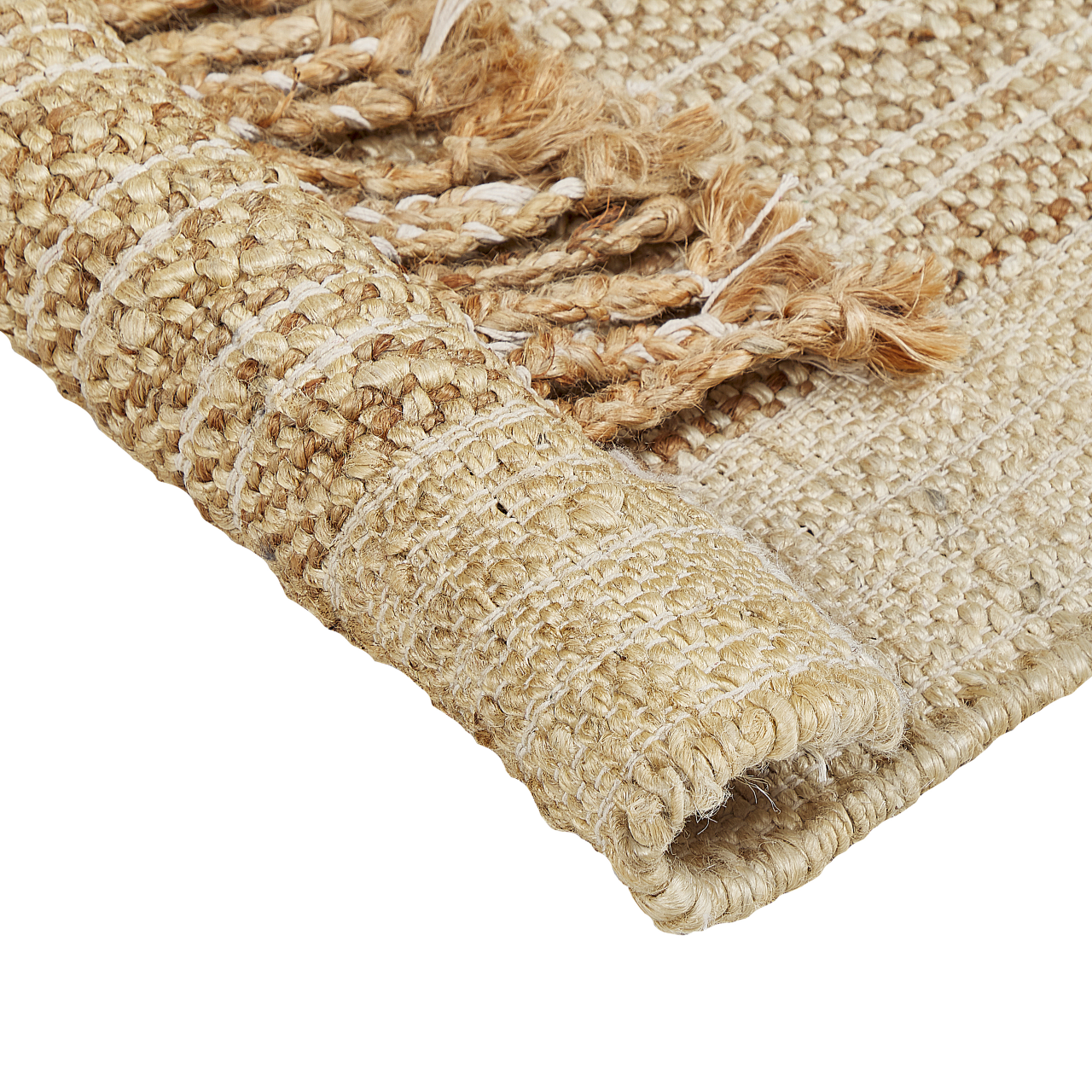 Rug ORTAOBA Beige 160 x 230 cm Jute [6]