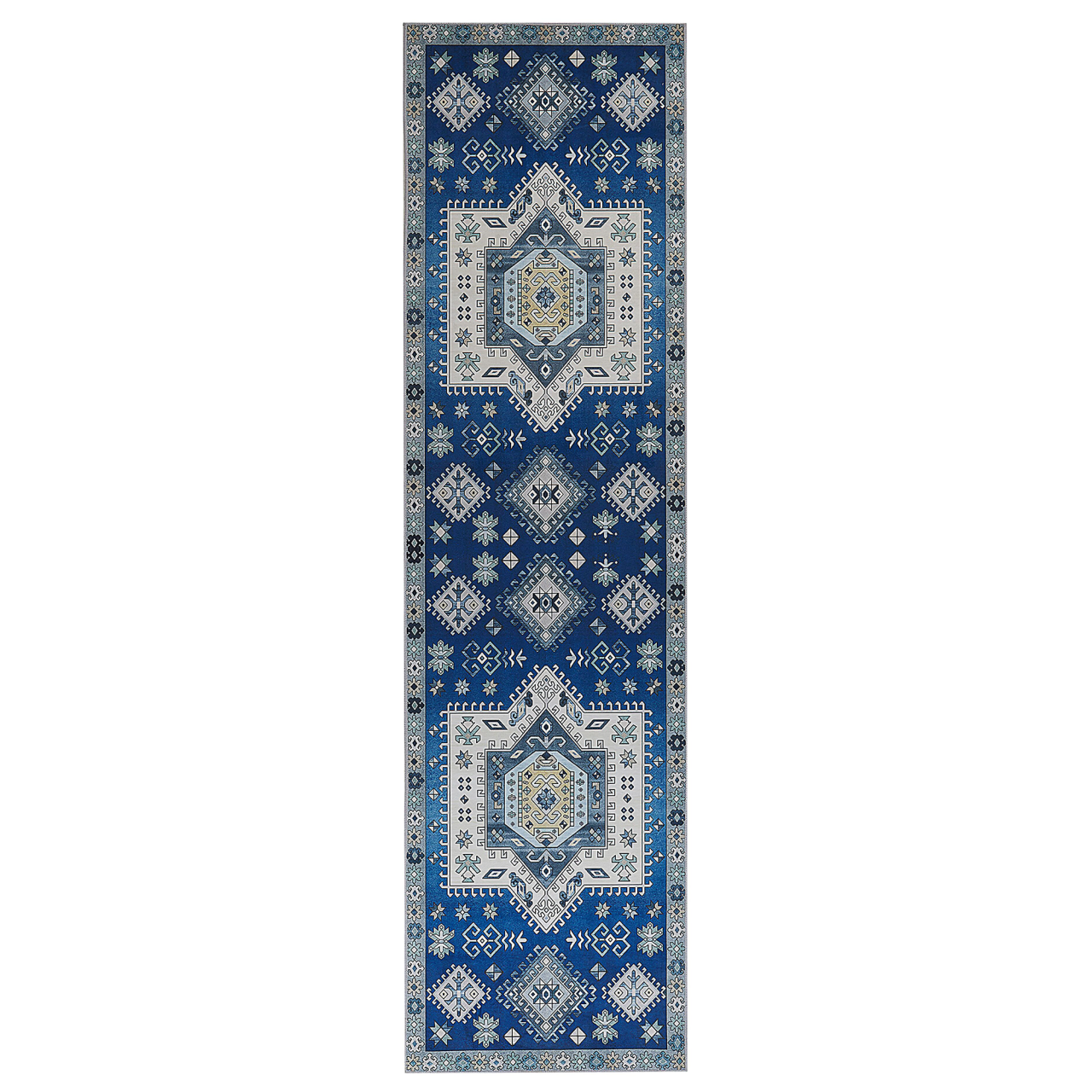 PARVAKADLI Carpet Blue 80 x 300 cm [4]