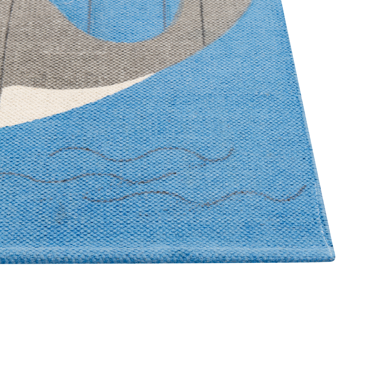 Covor pentru copii BALABANG Albastru 80 x 150 cm Bumbac [6]