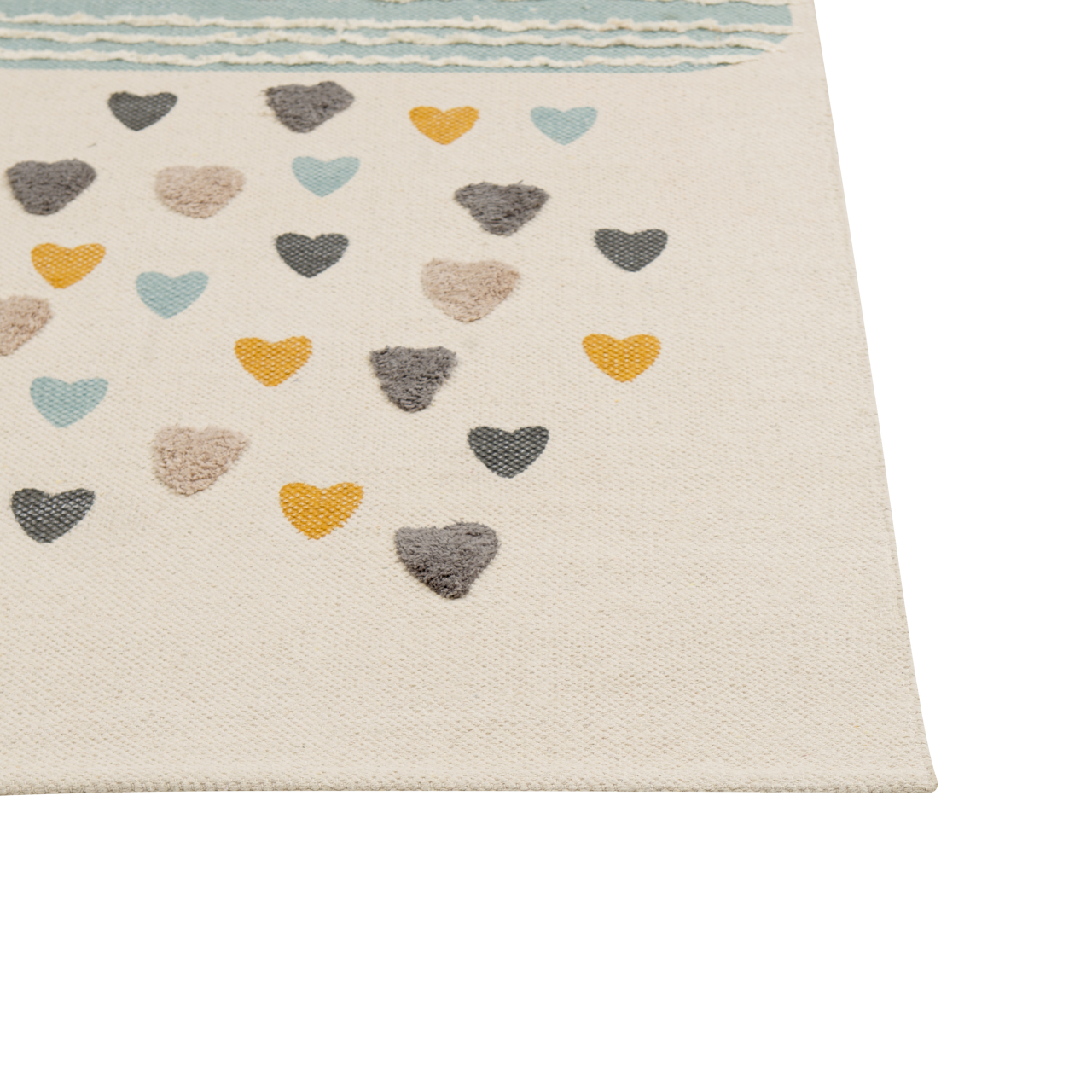 Children's carpet BLANG Beige 80 x 150 cm Cotton [6]