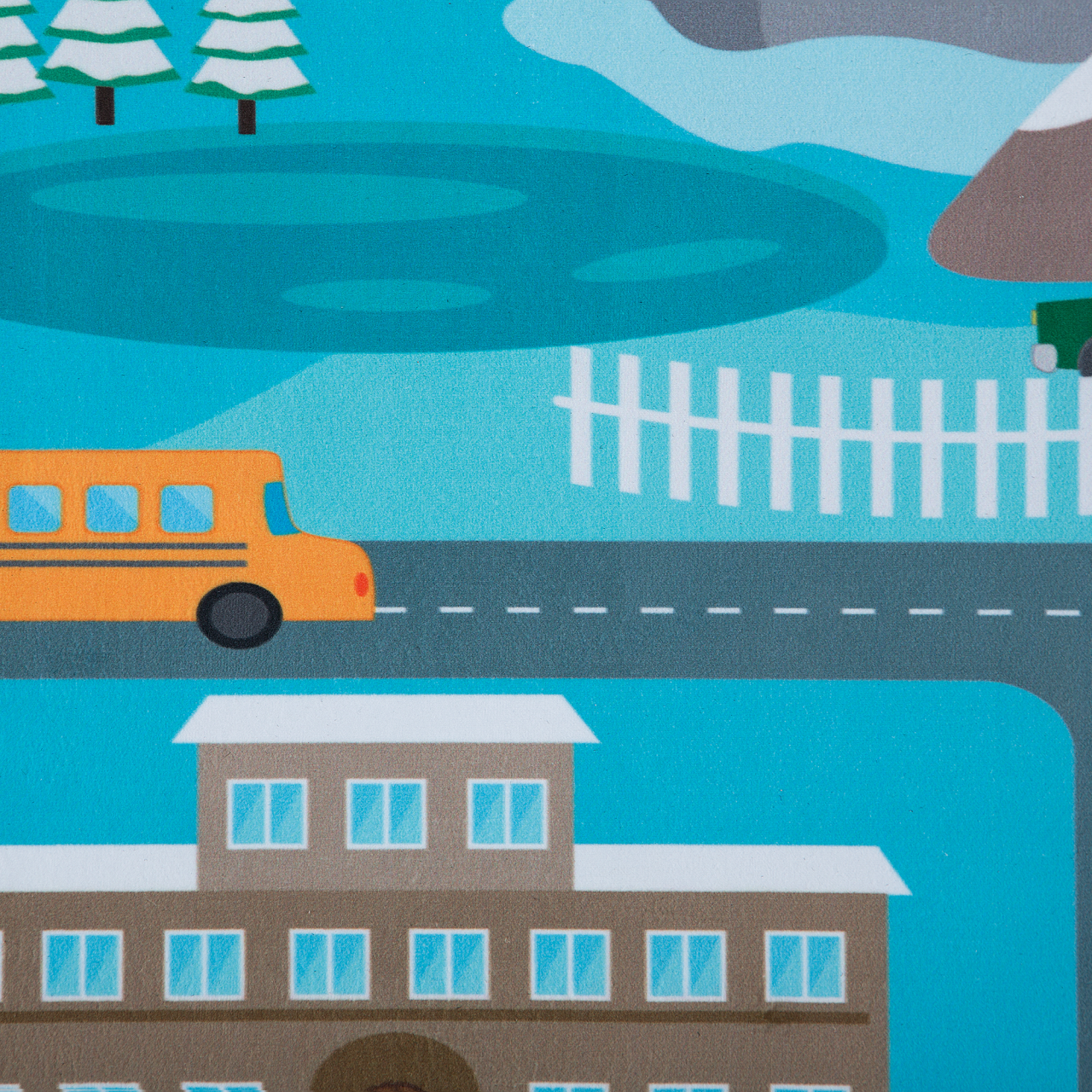 Covor pentru copii KIGI Albastru 80 x 150 cm [5]