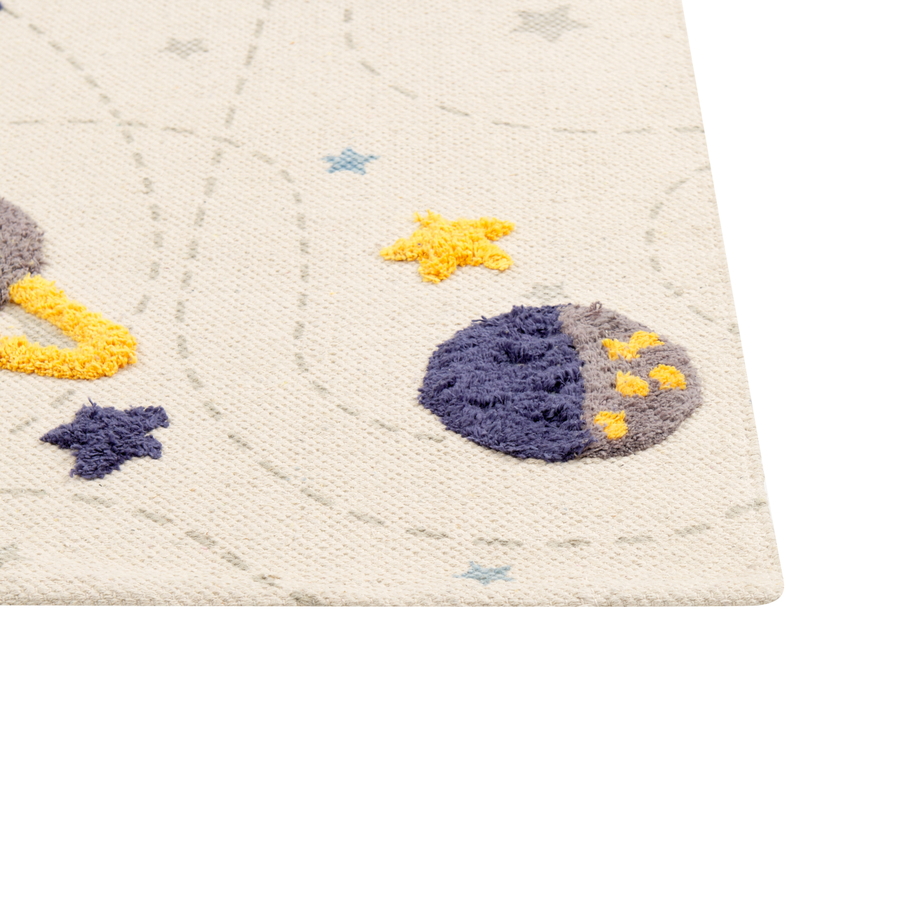 Covor pentru copii LANGSA Bej 80 x 150 cm Bumbac [6]