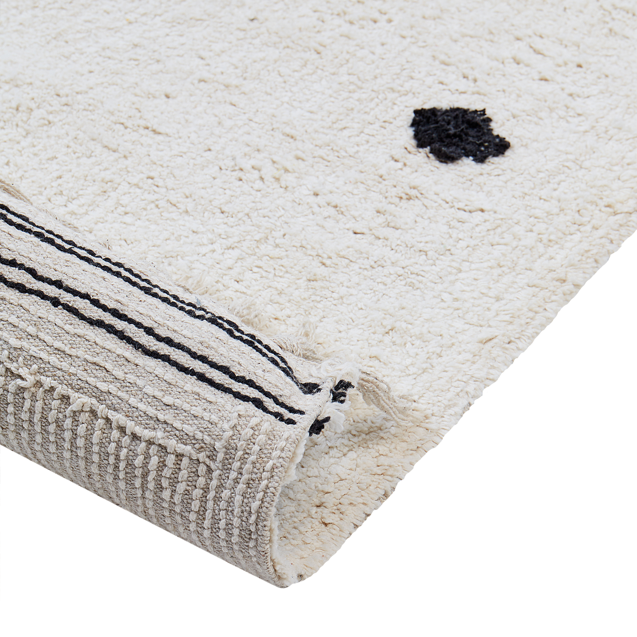 Children's rug LAZA Off-white 140 x 200 cm Cotton [5]