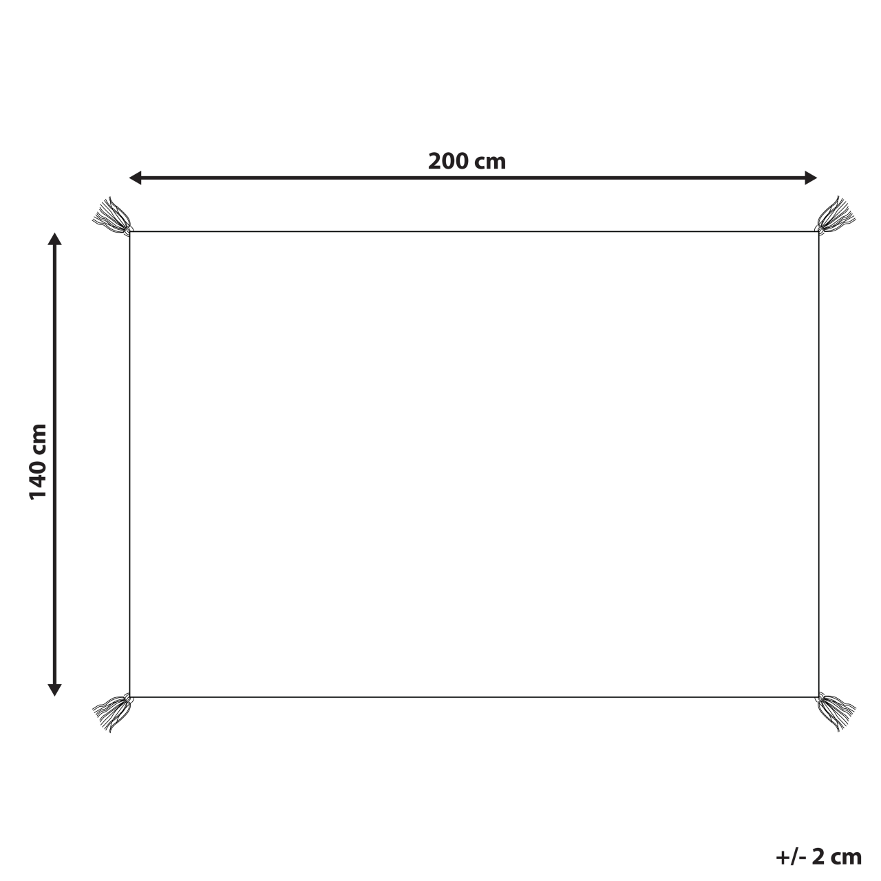 Covor pentru copii MEREVI Multicolor 140 x 200 cm Bumbac [3]