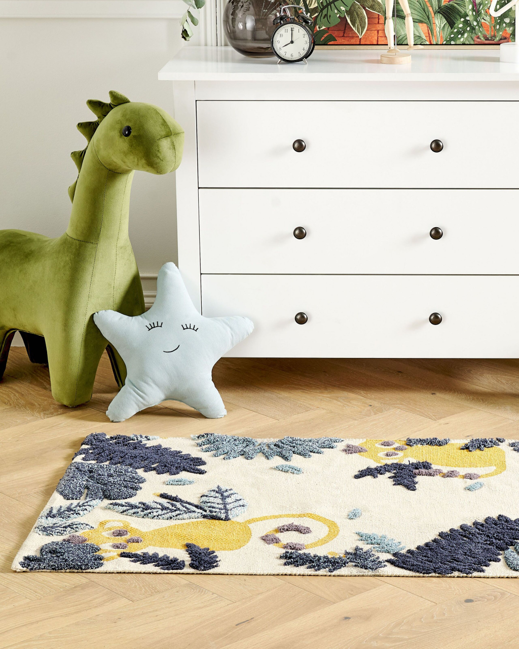 Children's rug NAIBOS Multicolor 80 x 150 cm Cotton [1]