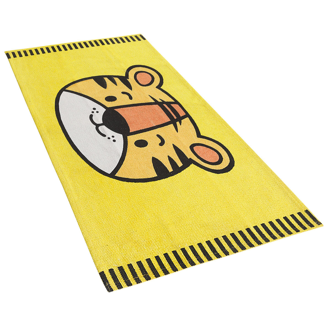 RANCHI Children's Carpet Yellow 60 x 90 cm Cotton [4]