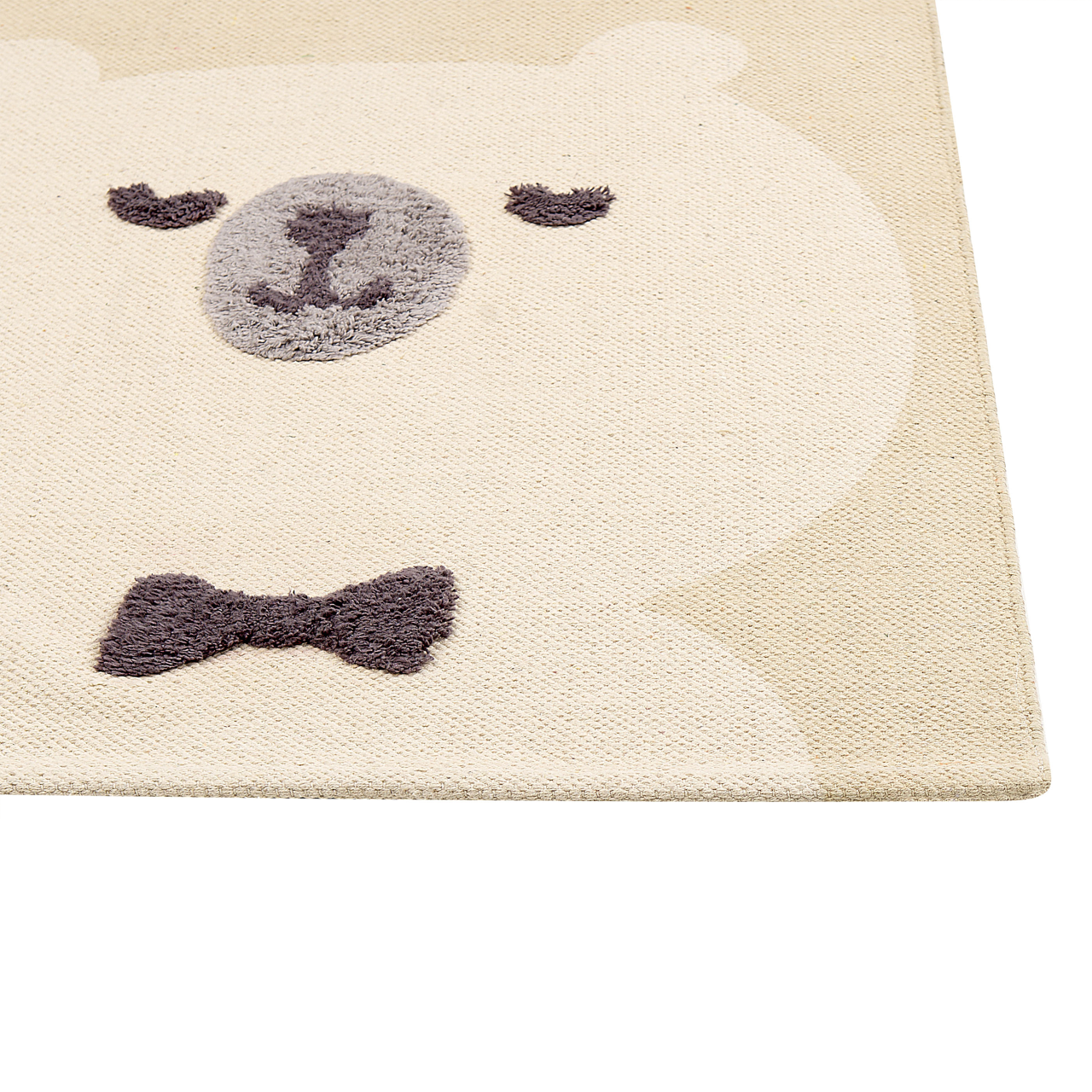 Children's rug SIMAU beige 80 x 150 cm cotton [4]