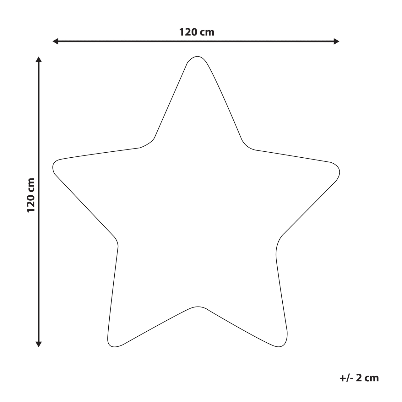 Covor pentru copii SIRIUS Roz pastel 120 x 120 cm [3]