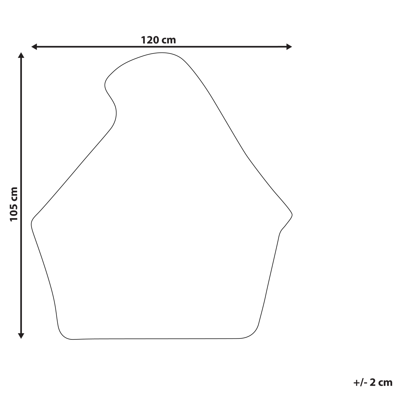 Covor pentru copii SPETI Multicolor 105 x 120 cm Bumbac [3]