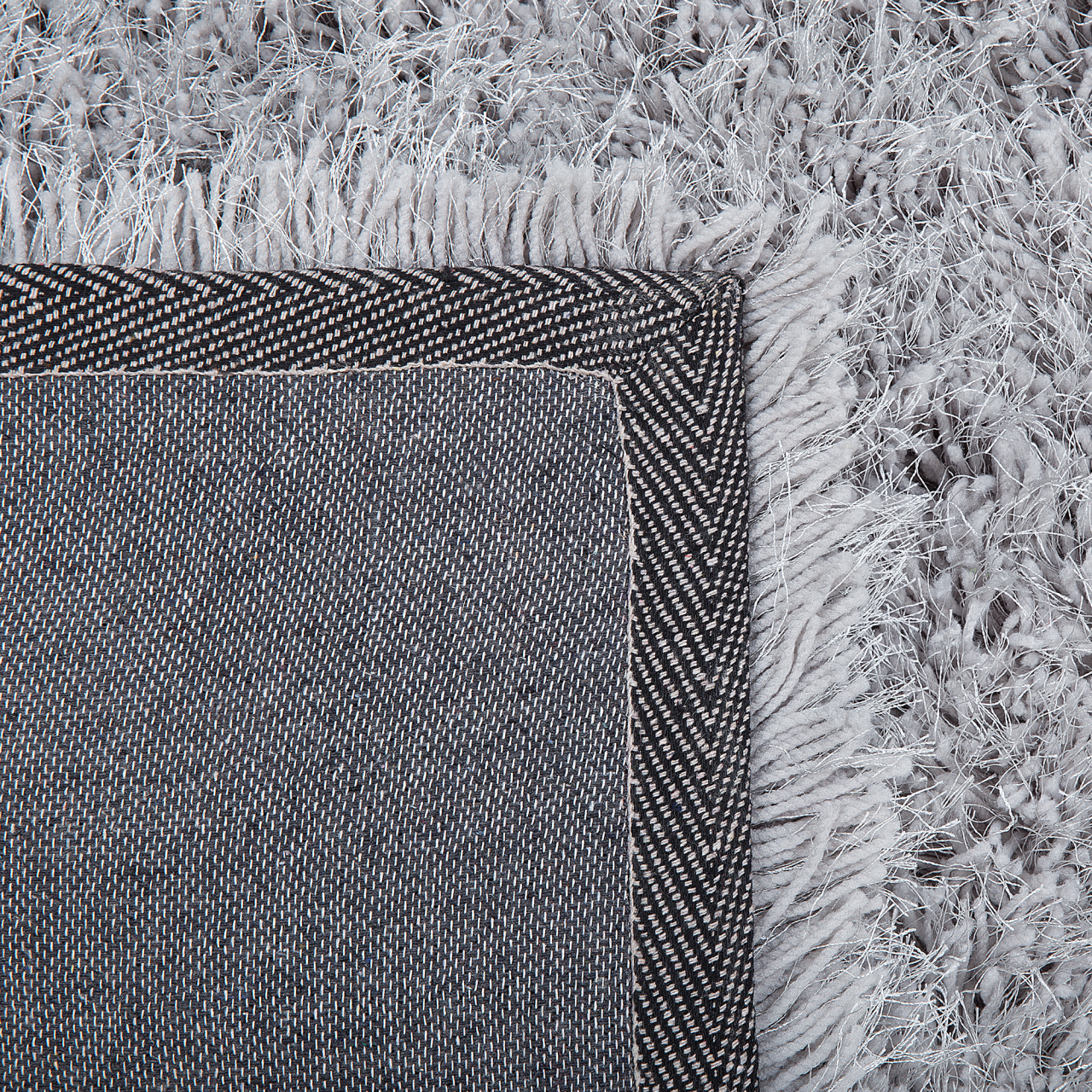 Shaggy rug CIDE Light grey 160 x 230 cm [5]