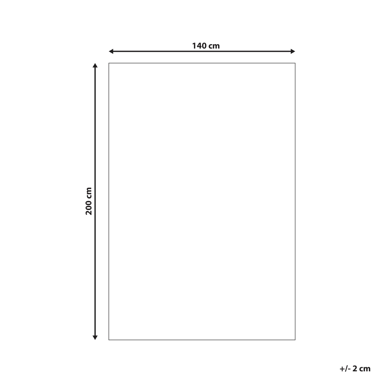 Covor shaggy CIDE Negru 140 x 200 cm [3]