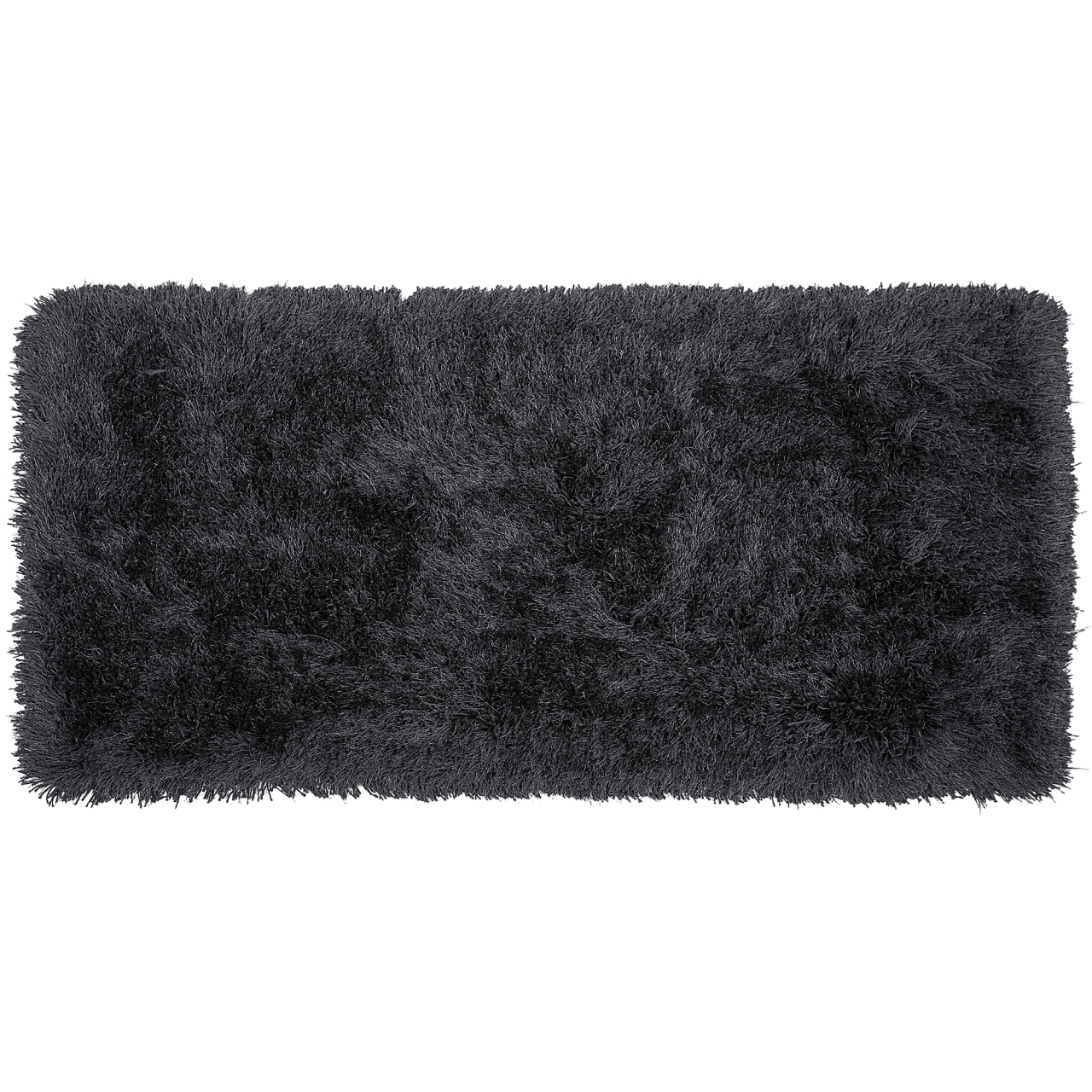 Shaggy rug CIDE Black 80 x 150 cm [2]