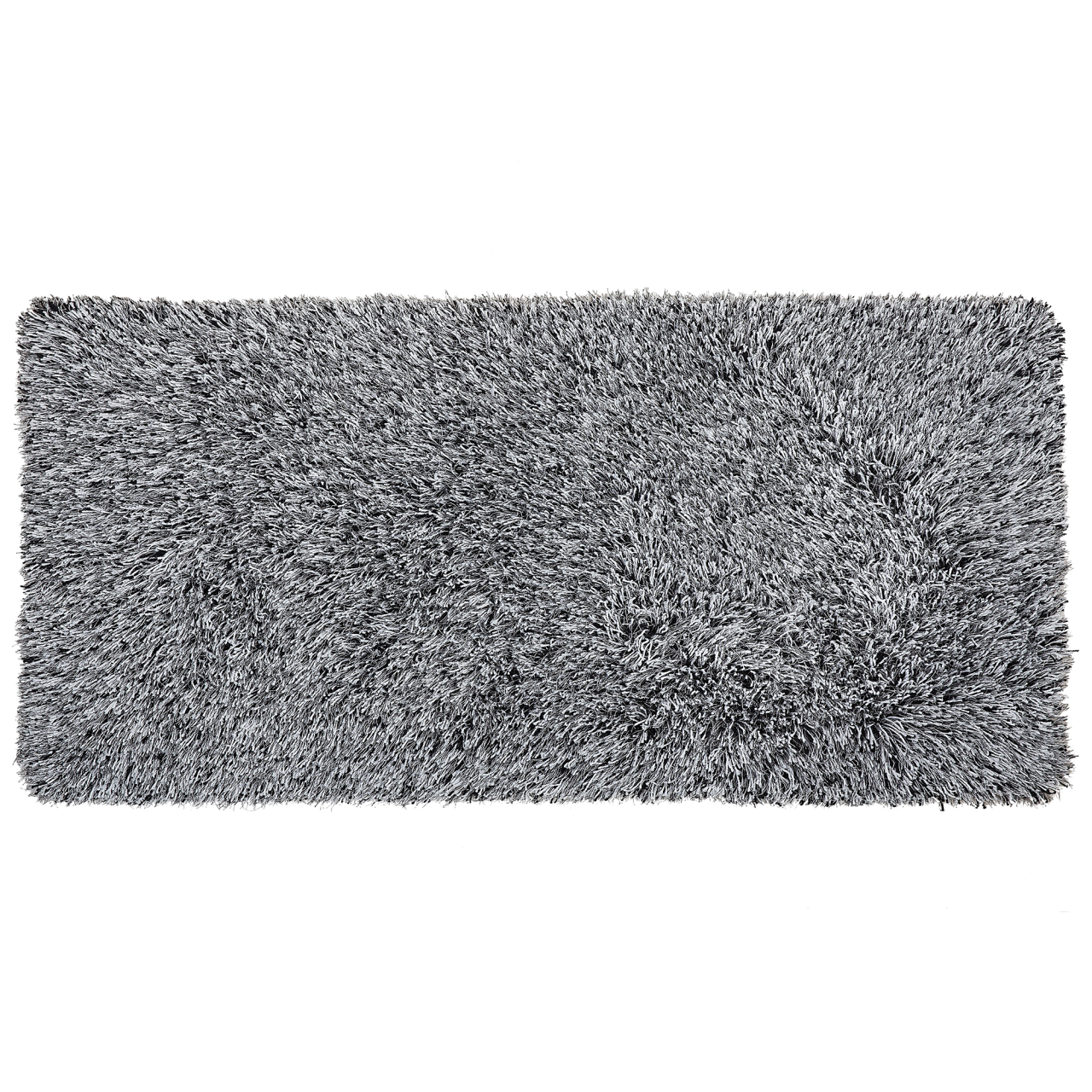 Shaggy rug CIDE Black/White 80 x 150 cm [2]