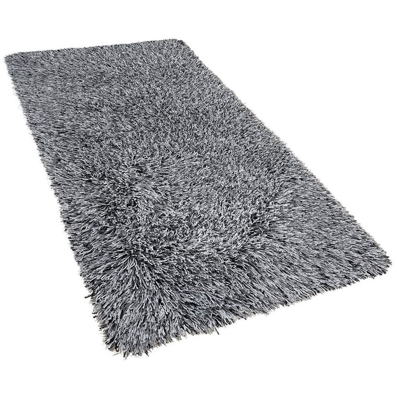 Shaggy rug CIDE Black/White 80 x 150 cm [4]