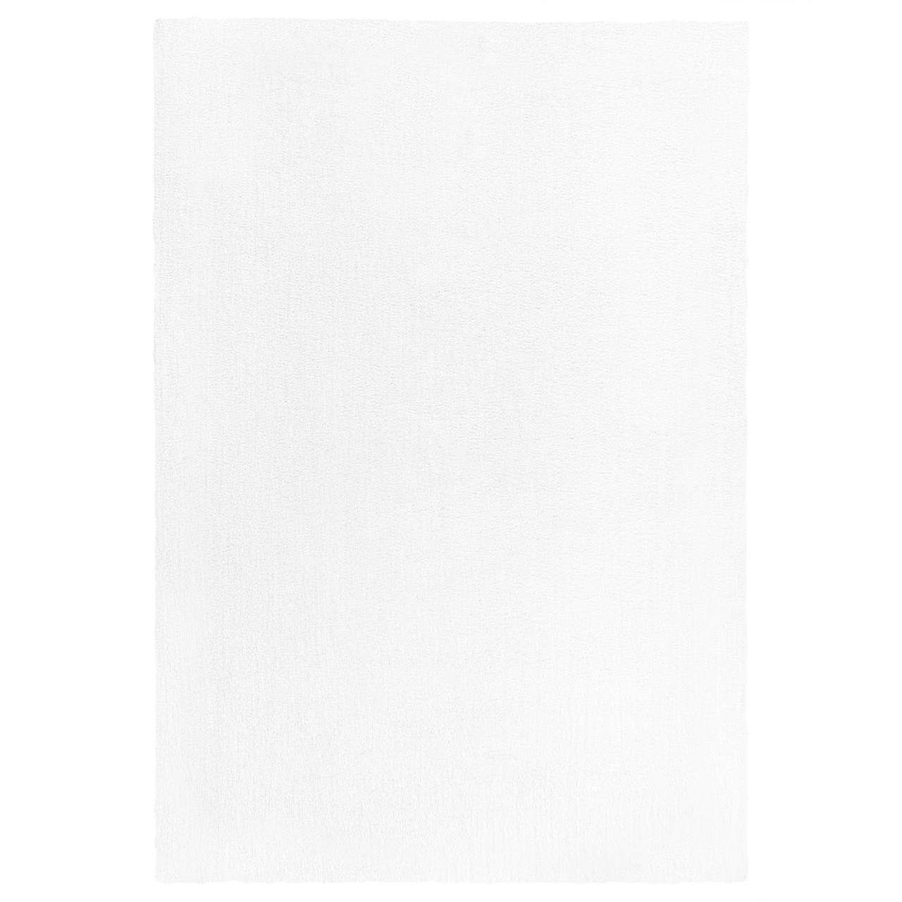 DEMRE Shaggy Rug White 140 x 200 cm [2]