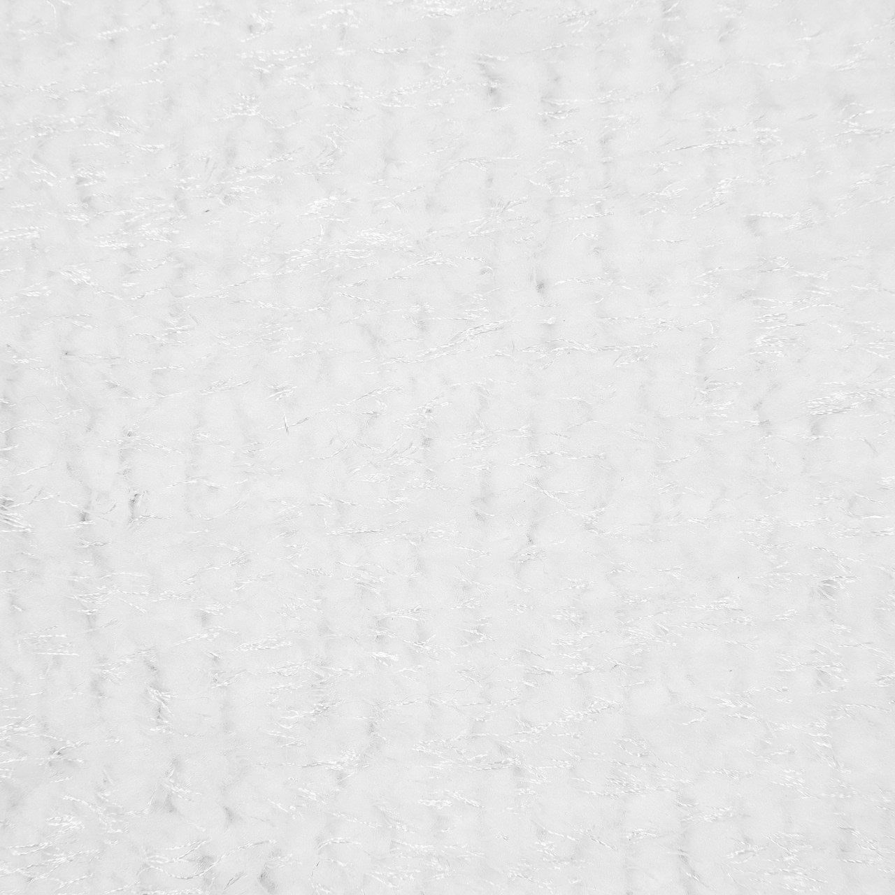 DEMRE Shaggy Rug White 140 x 200 cm [5]