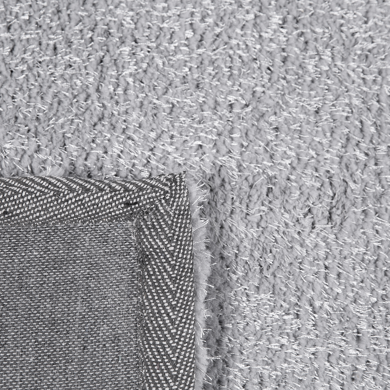 Covor shaggy DEMRE Gri deschis 160 x 230 cm [4]