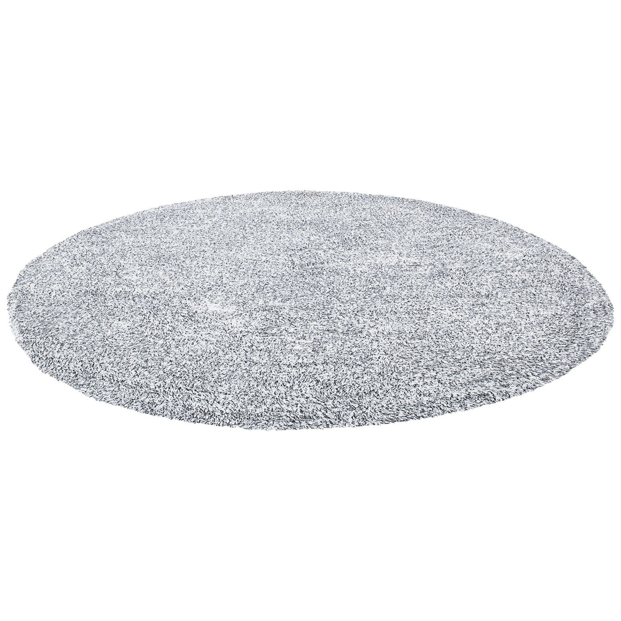 Shaggy rug DEMRE Grey ø 140 cm [4]