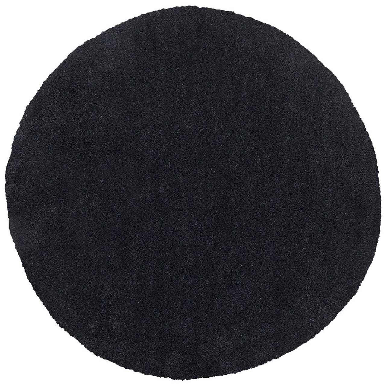 DEMRE Shaggy Rug Black ø 140 cm [2]