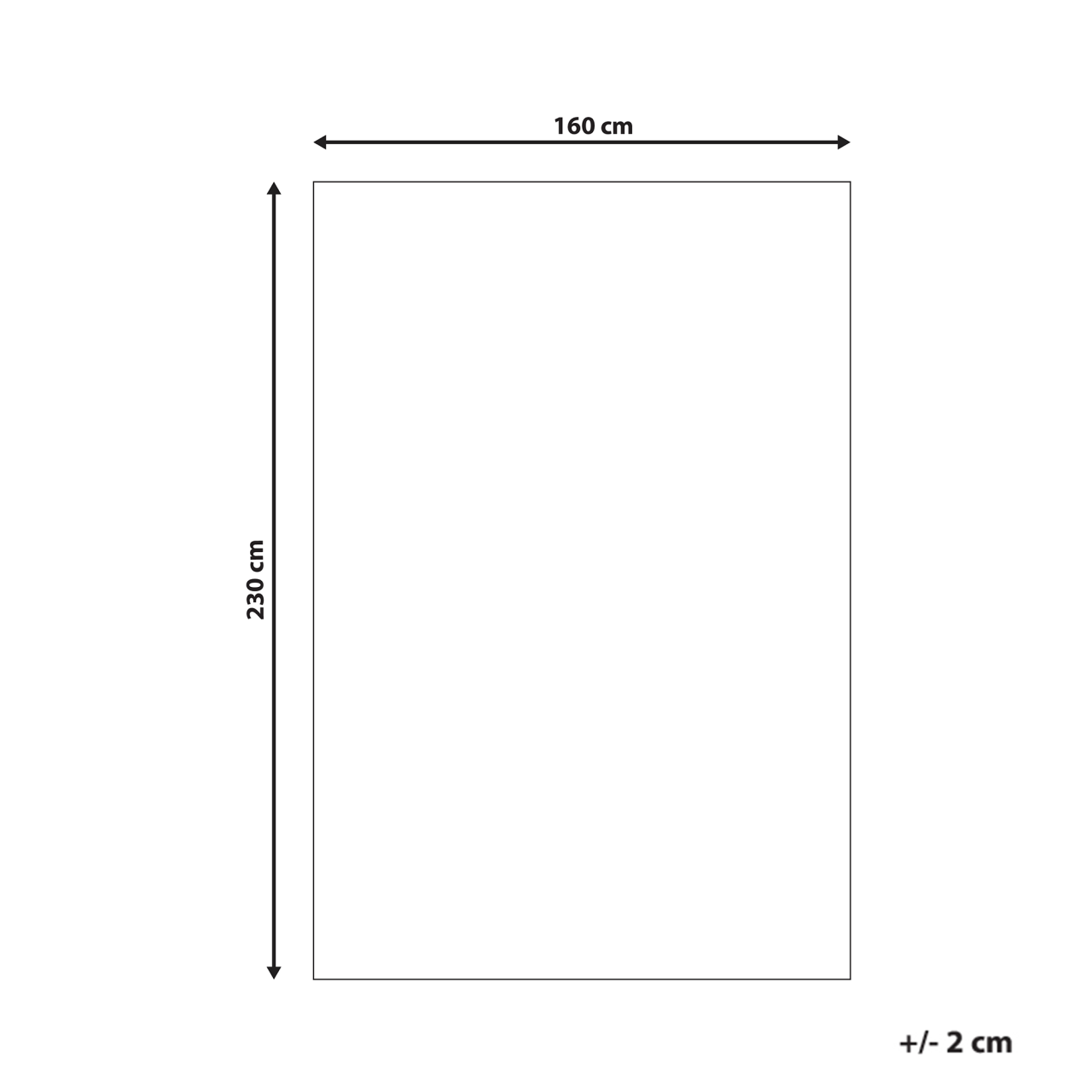Covor shaggy DEMRE Roșu 160 x 230 cm [3]