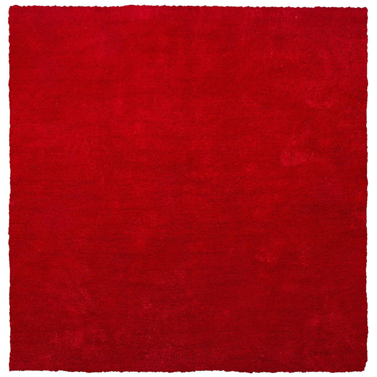 DEMRE Red Shaggy Carpet 200 x 200 cm [2]