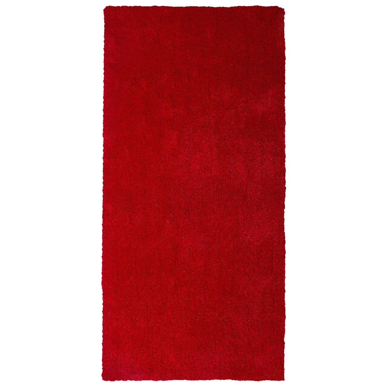 DEMRE Red Shaggy Carpet 80 x 150 cm [2]