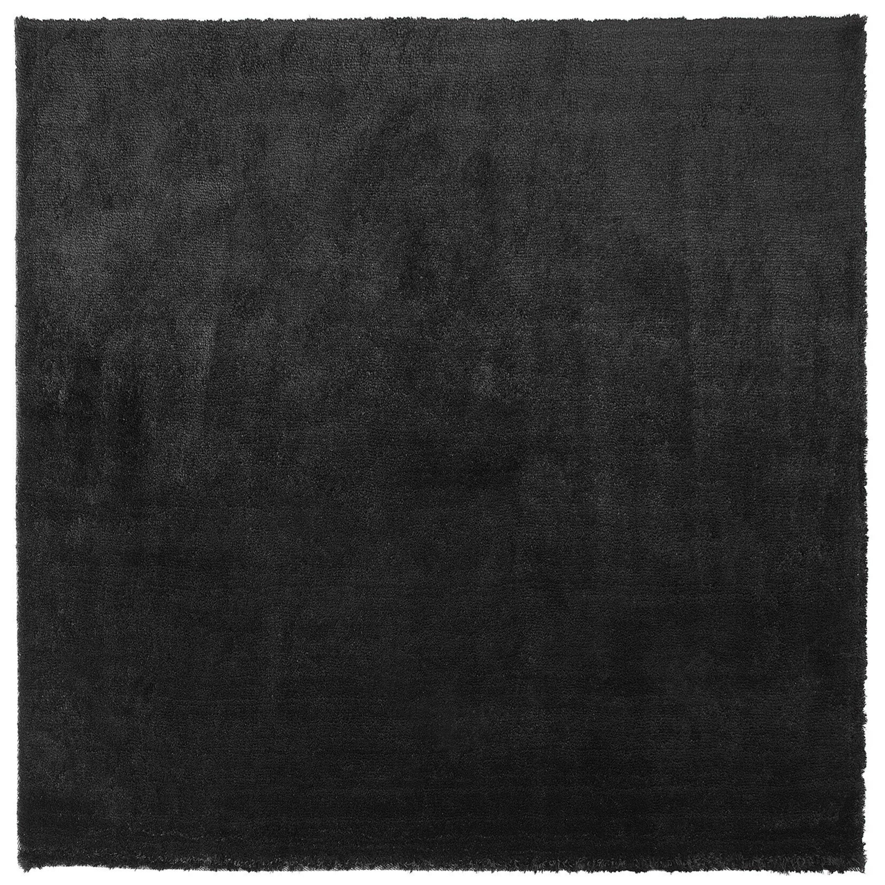 Shaggy rug EVREN Black 200 x 200 cm [2]