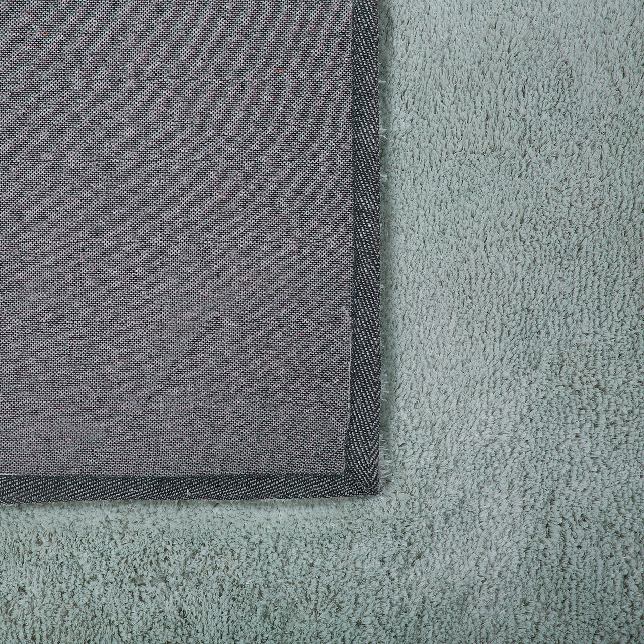 Covor shaggy EVREN Verde mentă 200 x 200 cm [5]