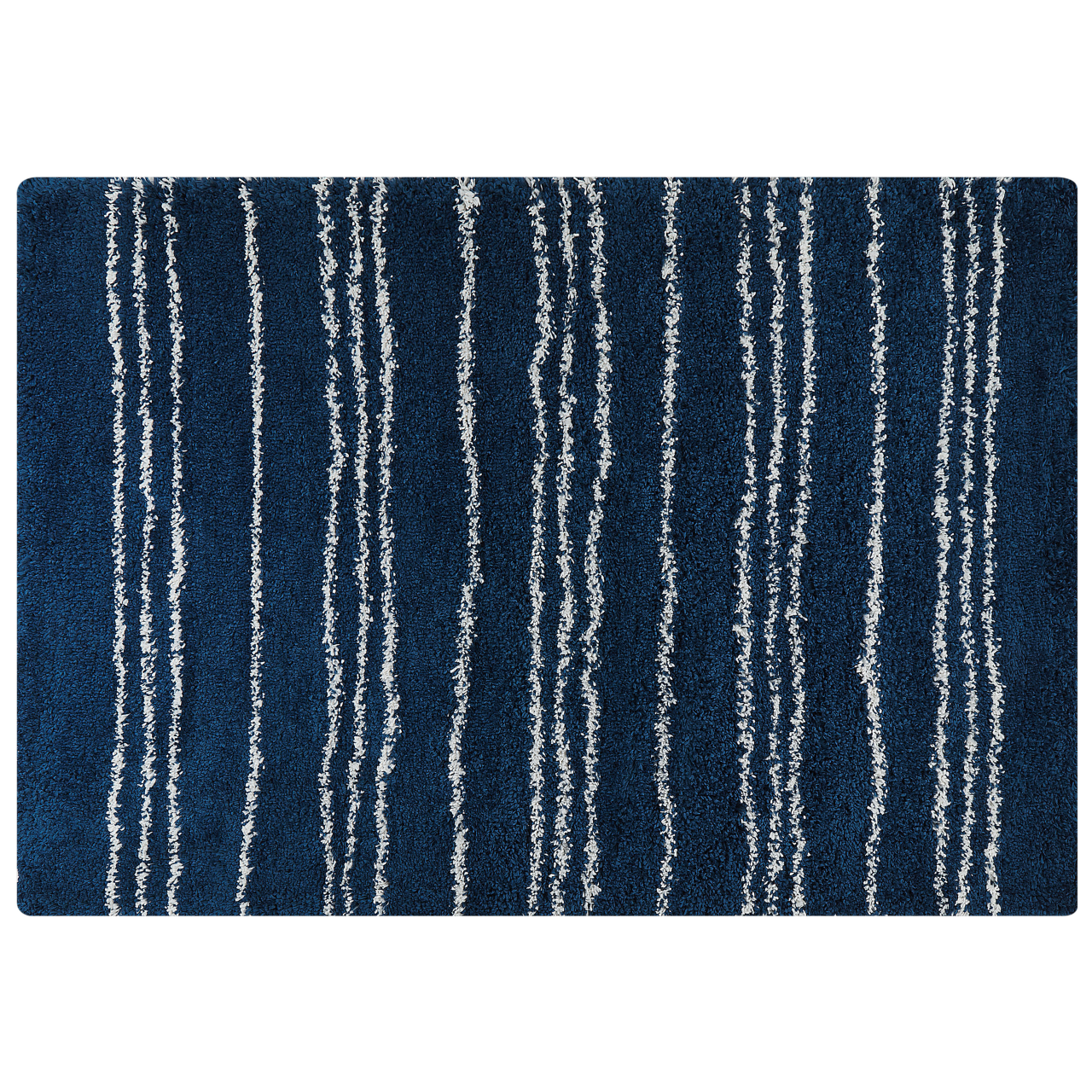 TASHIR Shaggy Carpet Blue 160 x 230 cm [4]