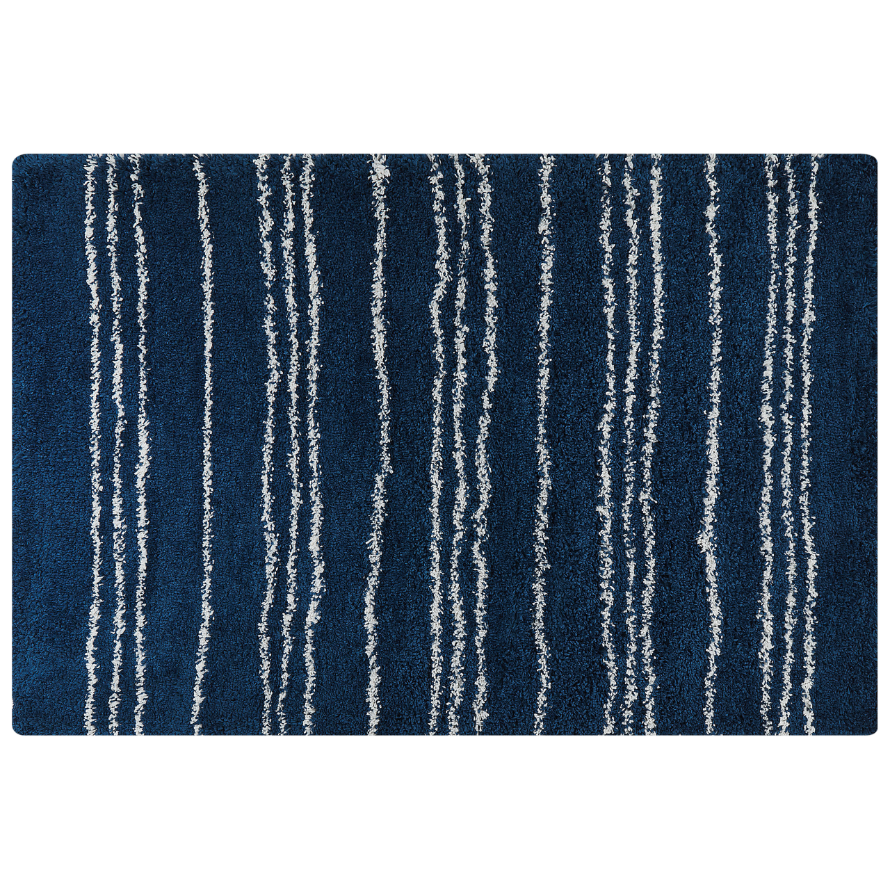 TASHIR Blue Shaggy Carpet 200 x 300 cm [4]