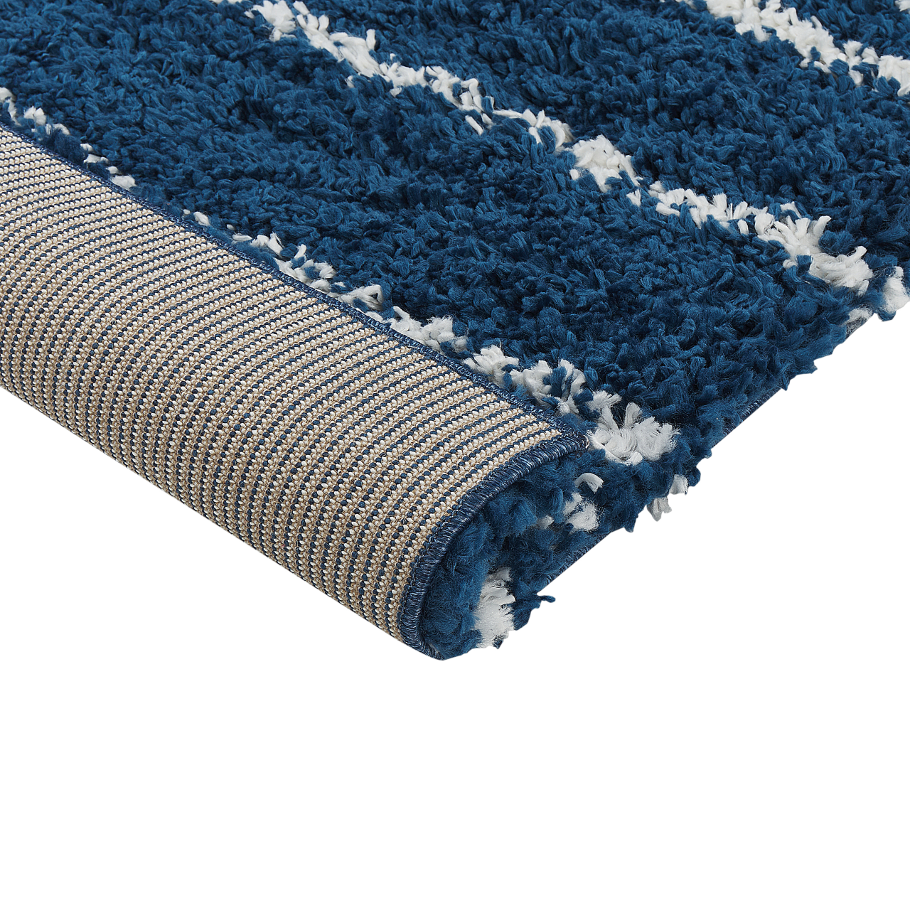 TASHIR shaggy carpet Blue 80 x 150 cm [6]