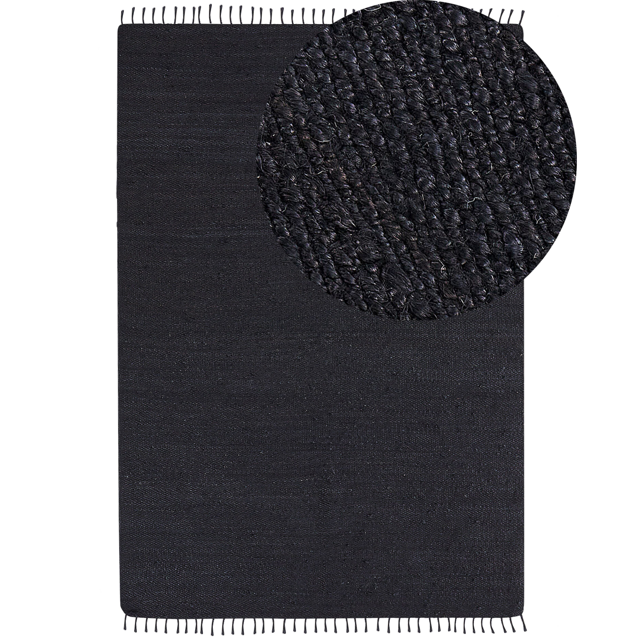 SINANKOY rug Black 160 x 230 cm Jute [2]