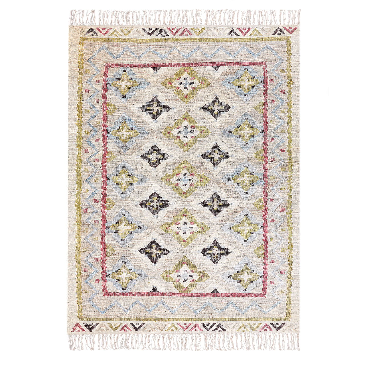 TERKOS Rug Multicolor 140 x 200 cm Jute [4]