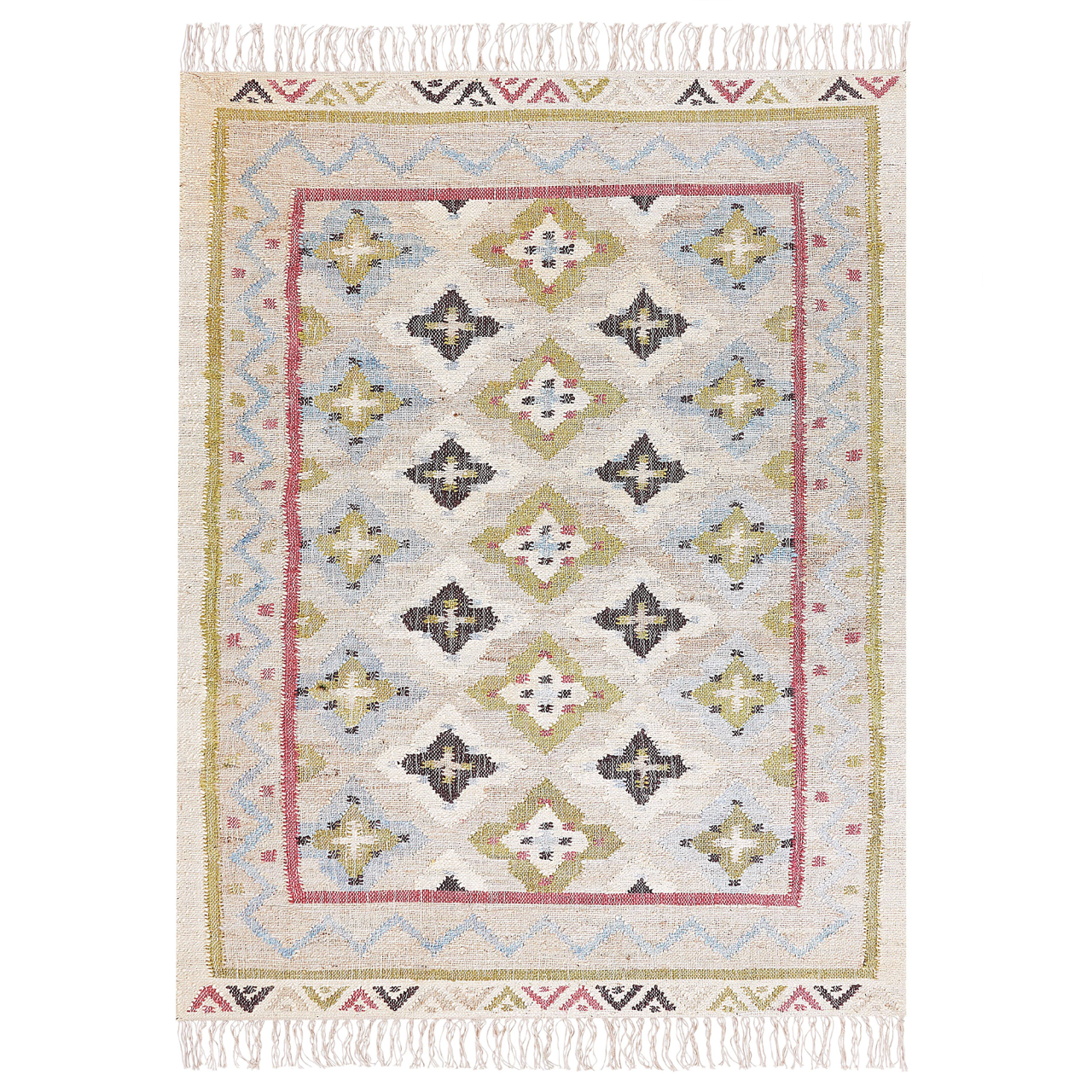 Covor TERKOS Multicolor 160 x 230 cm Iută [4]