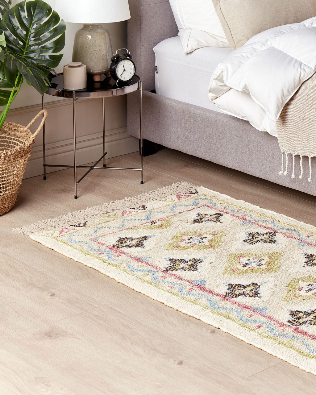 TERKOS Rug Multicolor 80 x 150 cm Jute [1]