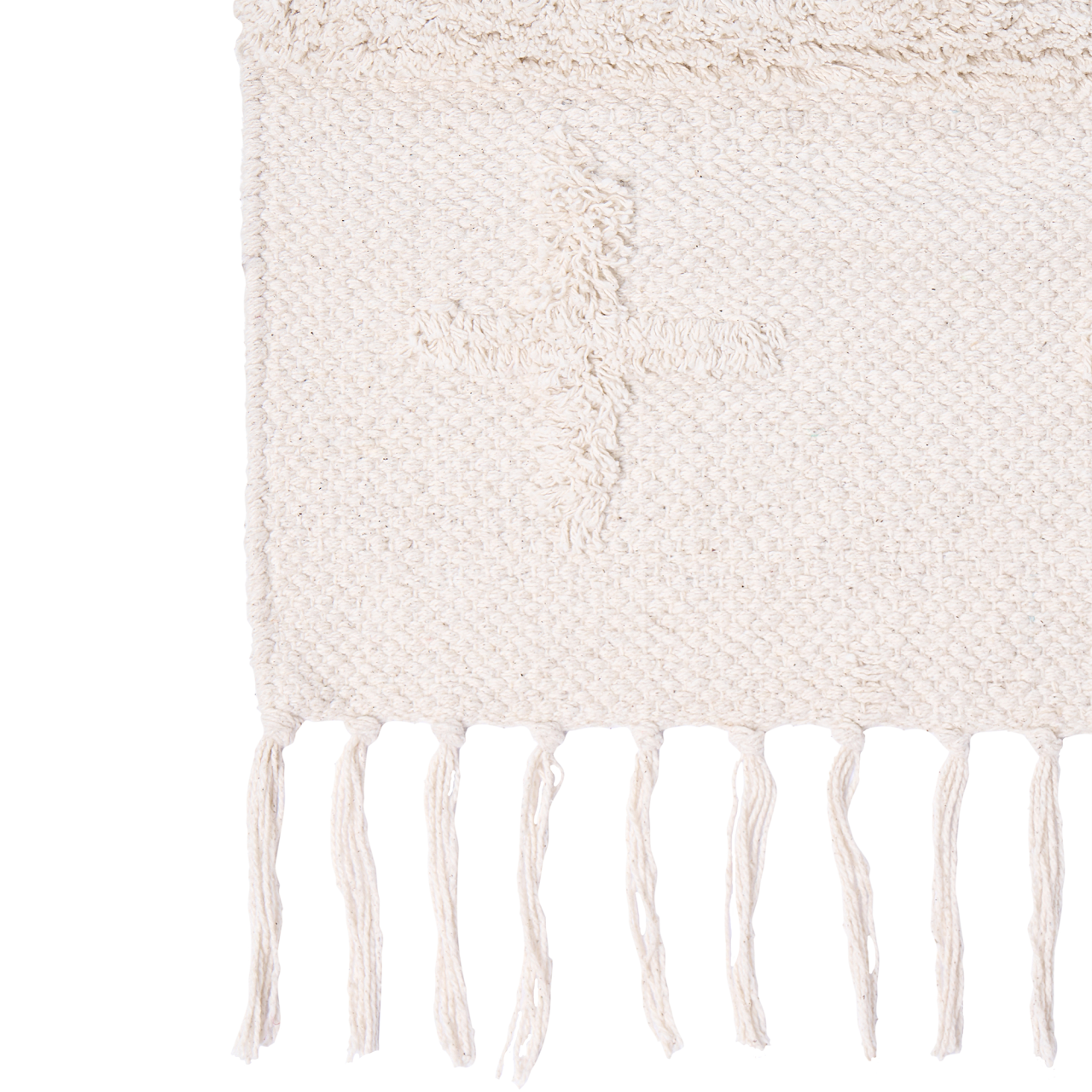 Covor TOZLU Bej 80 x 230 cm Bumbac [7]