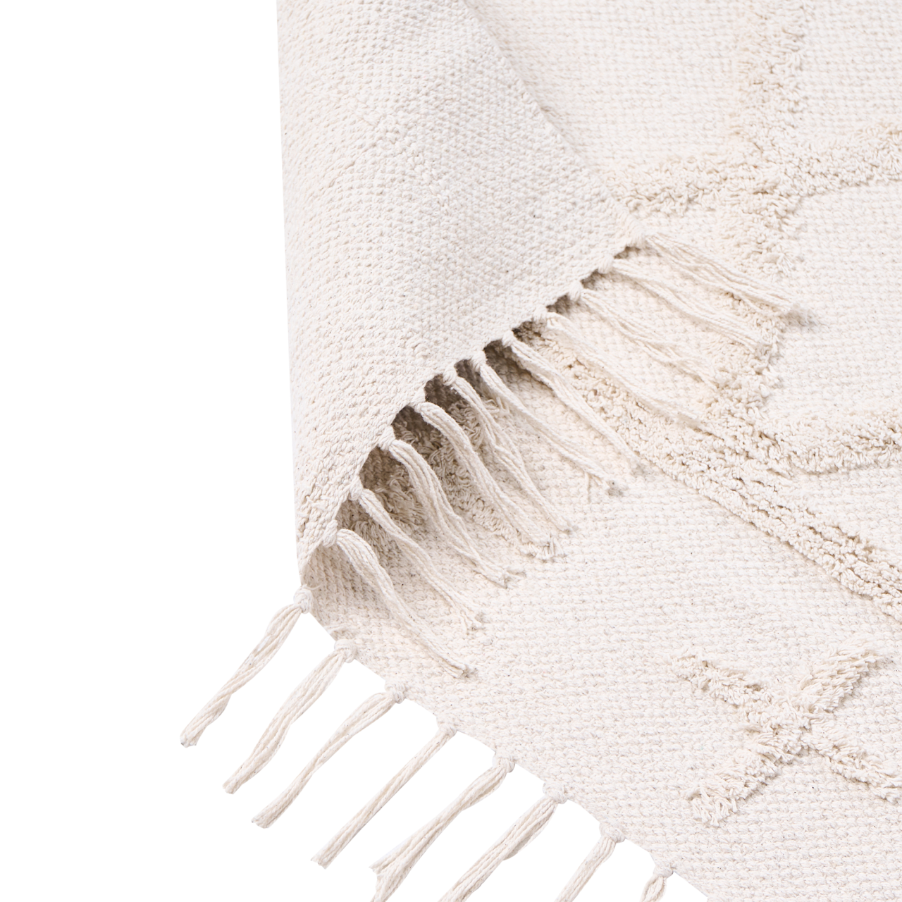 Covor TOZLU Bej 80 x 230 cm Bumbac [8]