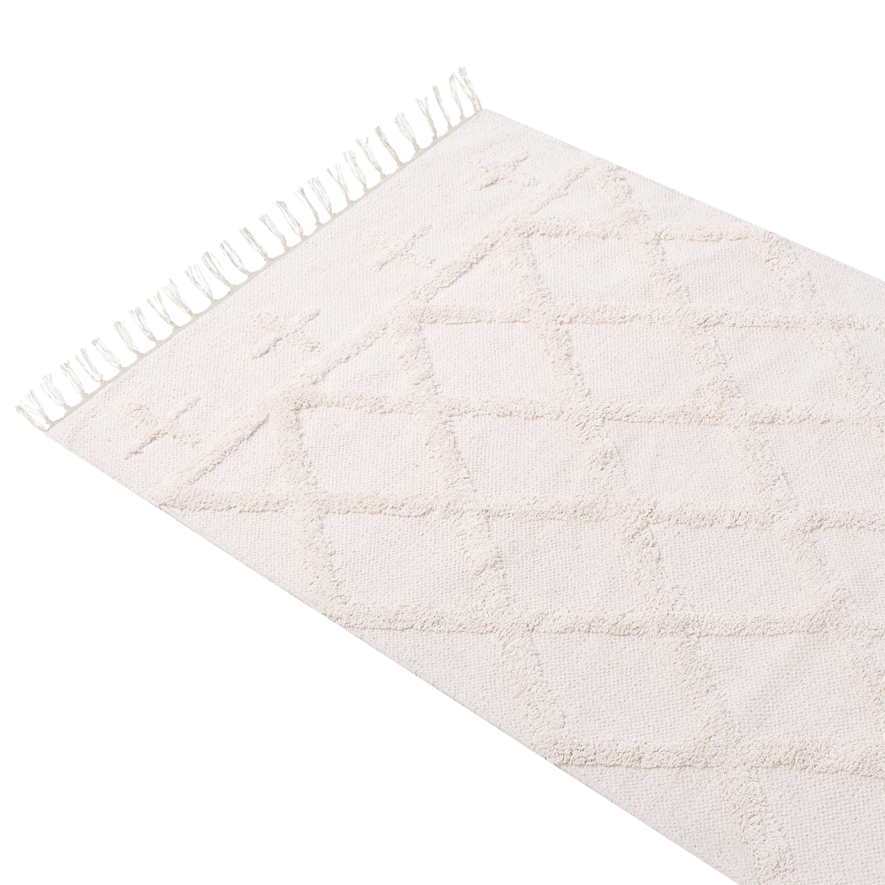 Covor TOZLU Bej 80 x 230 cm Bumbac [5]